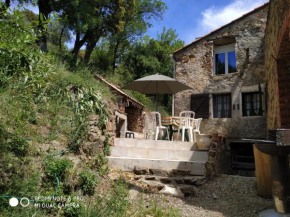 Gîte 4 personnes, terrasse, jardin, rivière proche